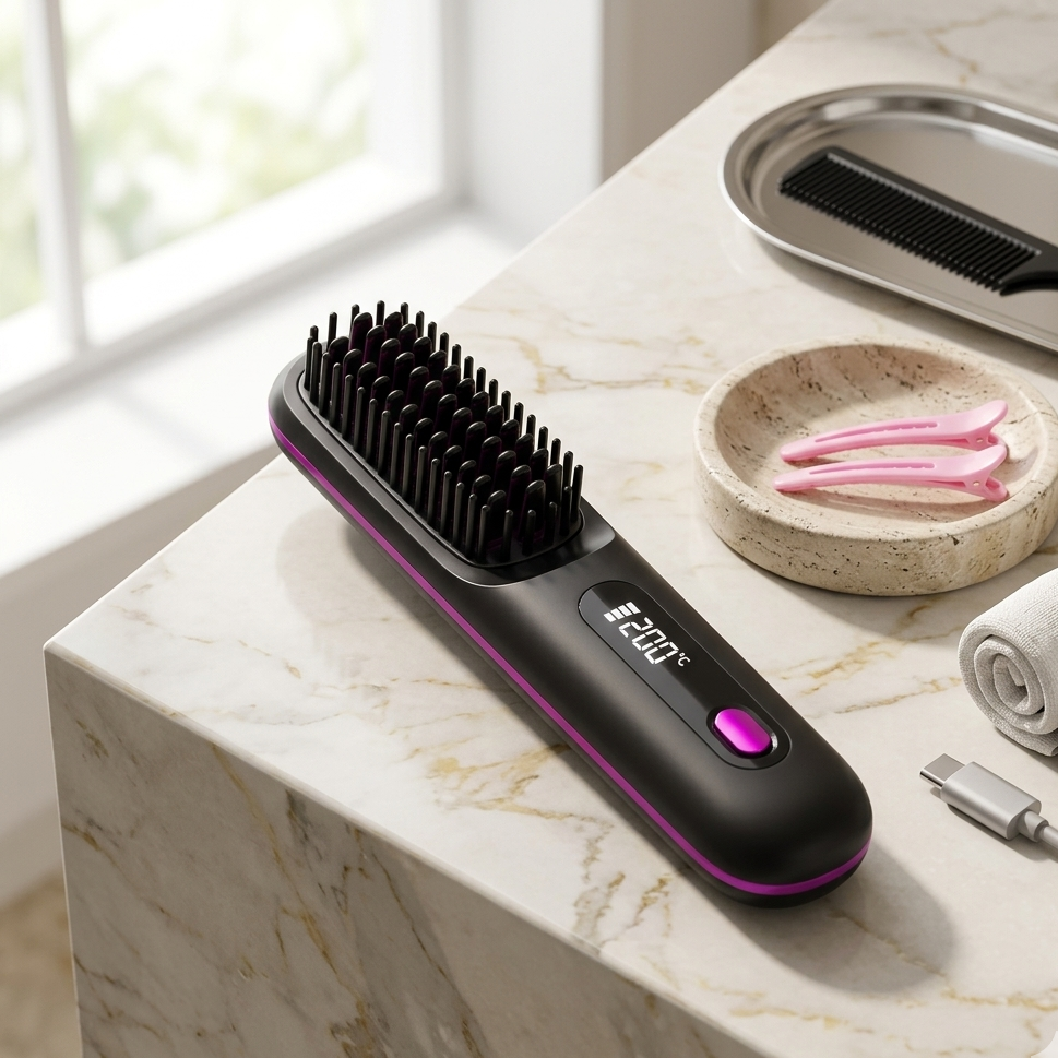 SilkLiss Pro™ · Cepillo Alisador Inalámbrico