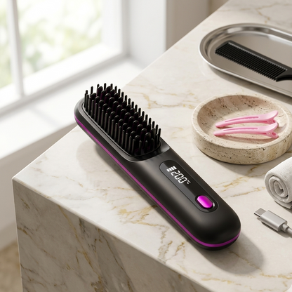 SilkLiss Pro™ · Cepillo Alisador Inalámbrico